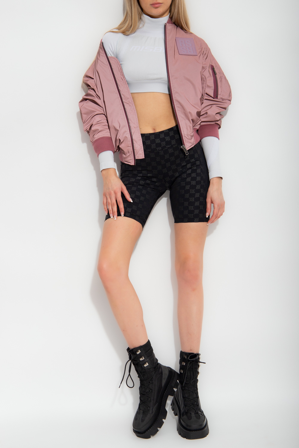 Reflective bomber sale jacket womens